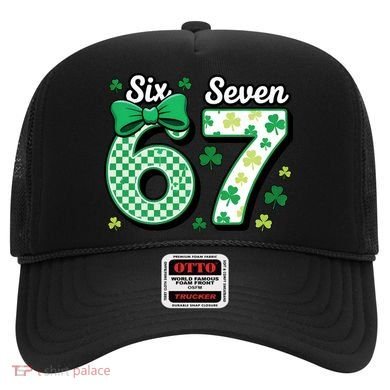 67 St Patrick’s Day Shamrocks Lucky 6-7 Hat