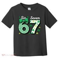 67 St Patrick’s Day Shamrocks Lucky 6-7 Toddler T-Shirt thumb 0