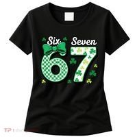 67 St Patrick’s Day Shamrocks Lucky 6-7 Women's T-Shirt thumb 0