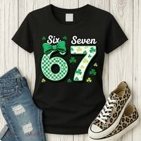 67 St Patrick’s Day Shamrocks Lucky 6-7 Women's T-Shirt thumb 3