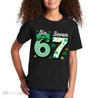 67 St Patrick’s Day Shamrocks Lucky 6-7 Kids T-Shirt thumb 2