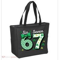 67 St Patrick’s Day Shamrocks Lucky 6-7 Tote Bag thumb 2