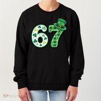 67 St Patrick's Day 6-7 Meme Funny Irish Women's Sweatshirt thumb 0