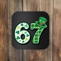 67 St Patrick's Day 6-7 Meme Funny Irish Coaster thumb 0