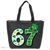 67 St Patrick's Day 6-7 Meme Funny Irish Tote Bag thumb 0