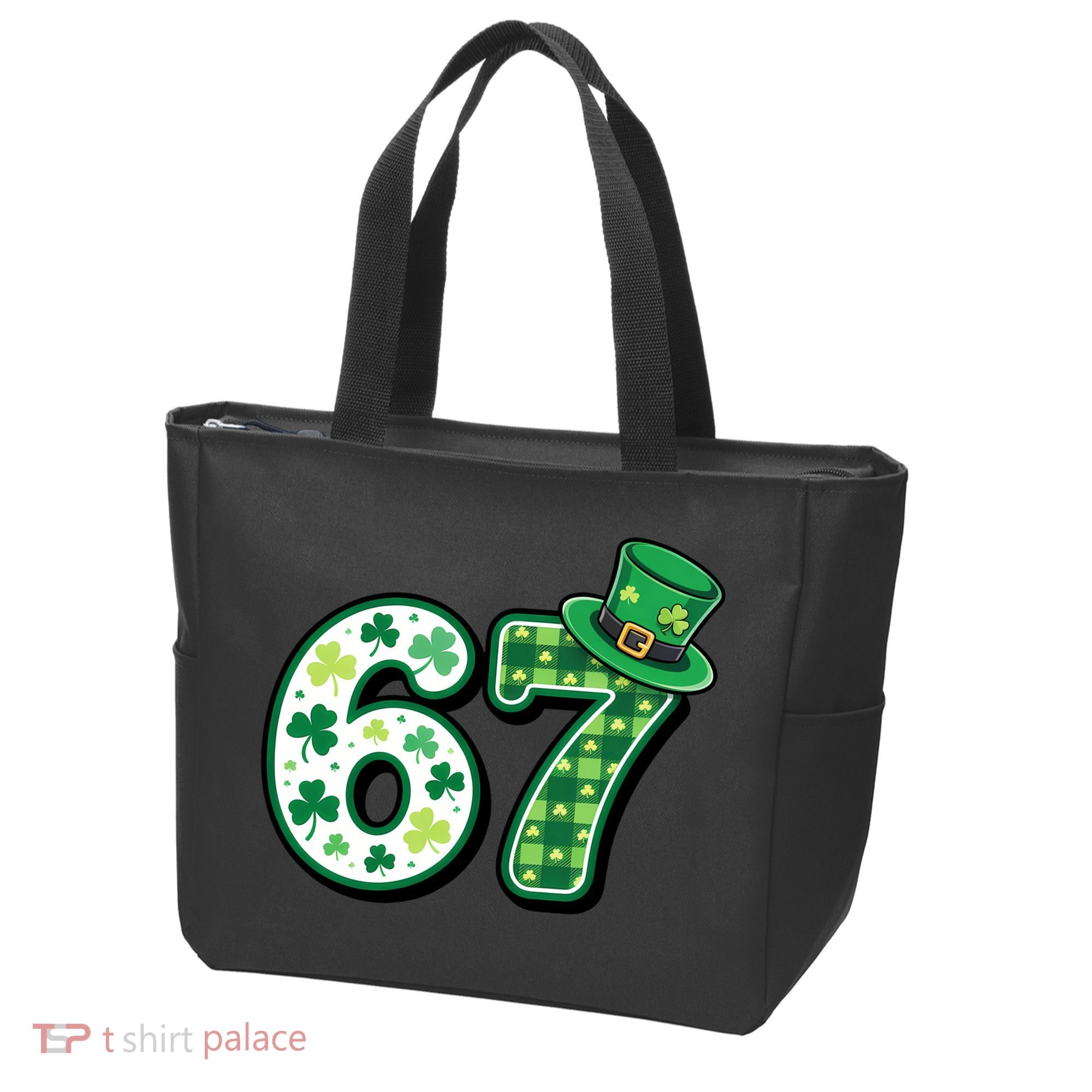 67 St Patrick's Day 6-7 Meme Funny Irish Tote Bag
