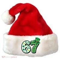 67 St Patrick's Day 6-7 Meme Funny Irish Santa Hat thumb 0