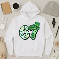 67 St Patrick's Day 6-7 Meme Funny Irish Hoodie thumb 3