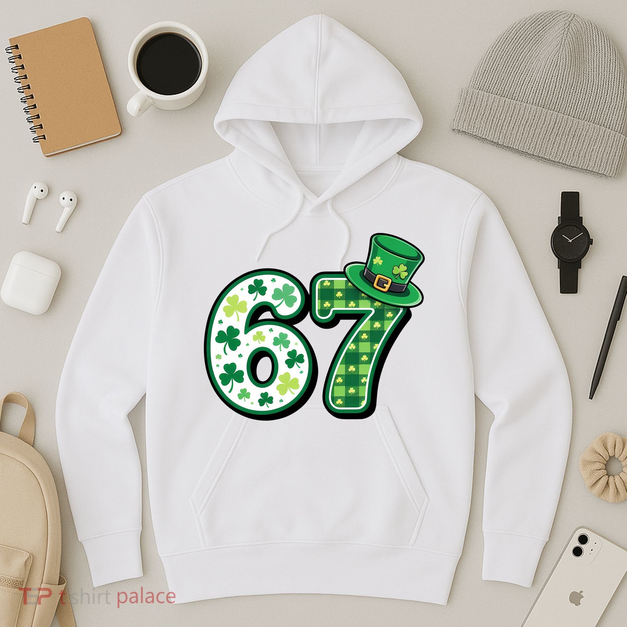 67 St Patrick's Day 6-7 Meme Funny Irish Hoodie