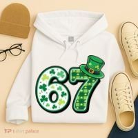 67 St Patrick's Day 6-7 Meme Funny Irish Hoodie thumb 4