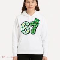 67 St Patrick's Day 6-7 Meme Funny Irish Hoodie thumb 5