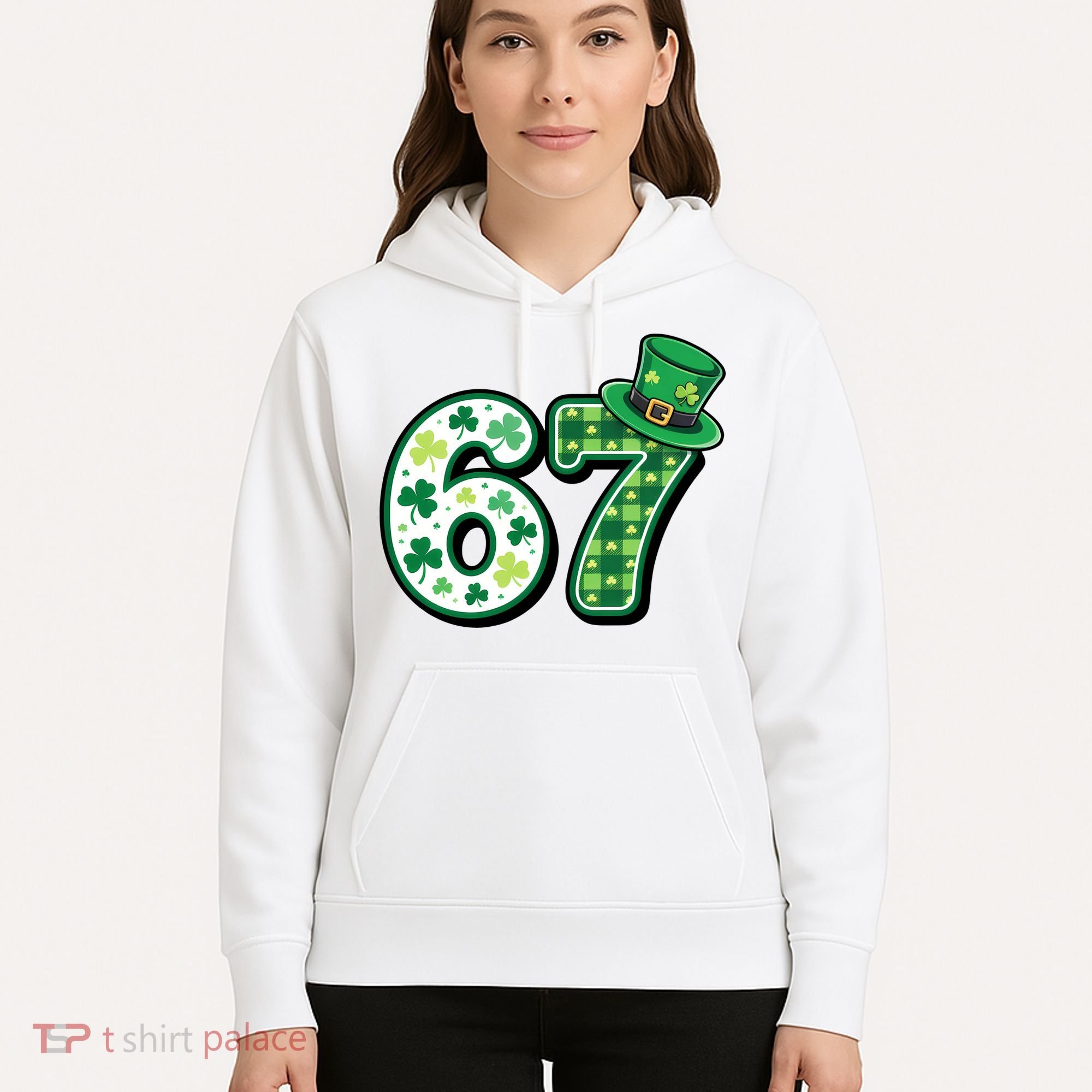 67 St Patrick's Day 6-7 Meme Funny Irish Hoodie