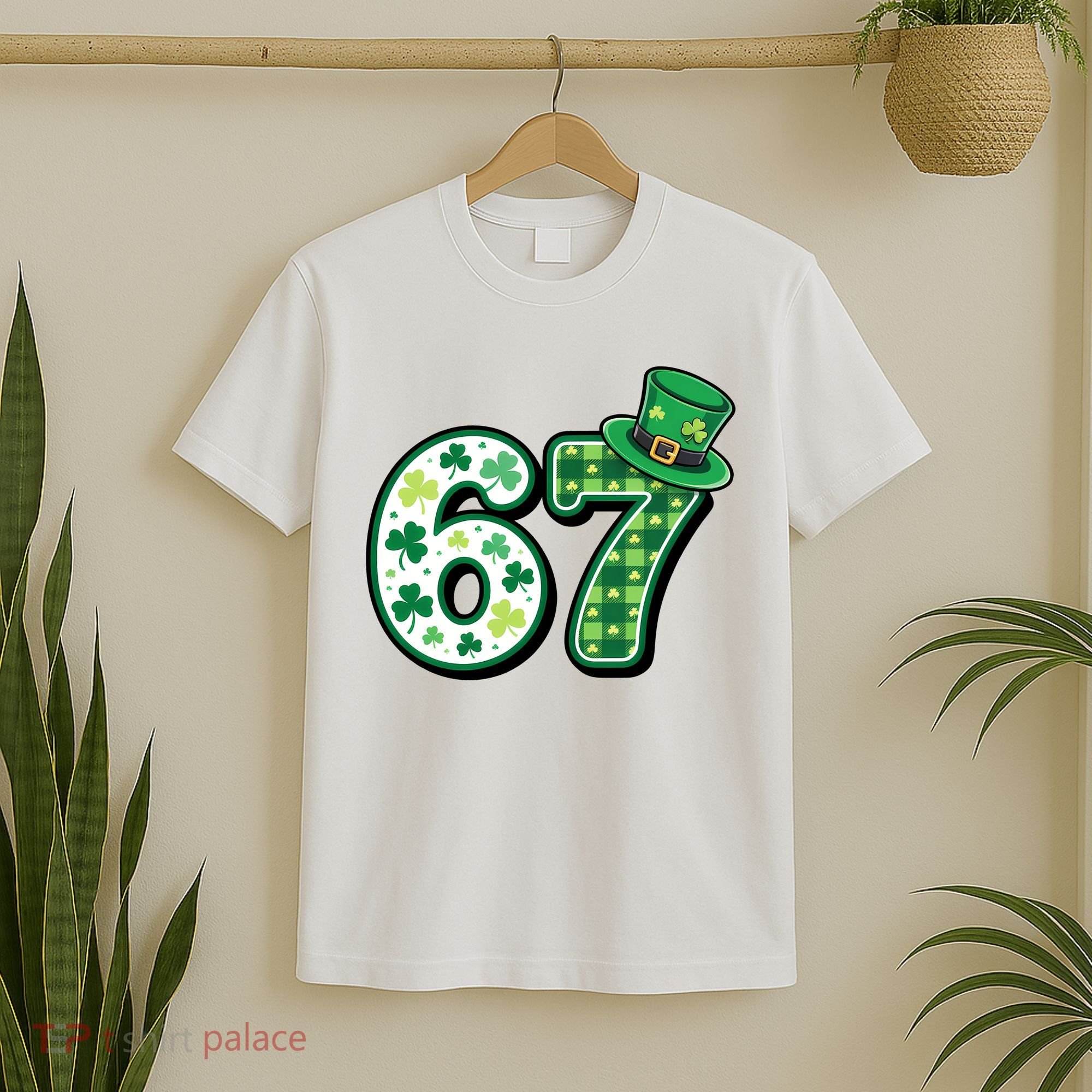 67 St Patrick's Day 6-7 Meme Funny Irish T-Shirt