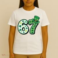 67 St Patrick's Day 6-7 Meme Funny Irish T-Shirt thumb 4