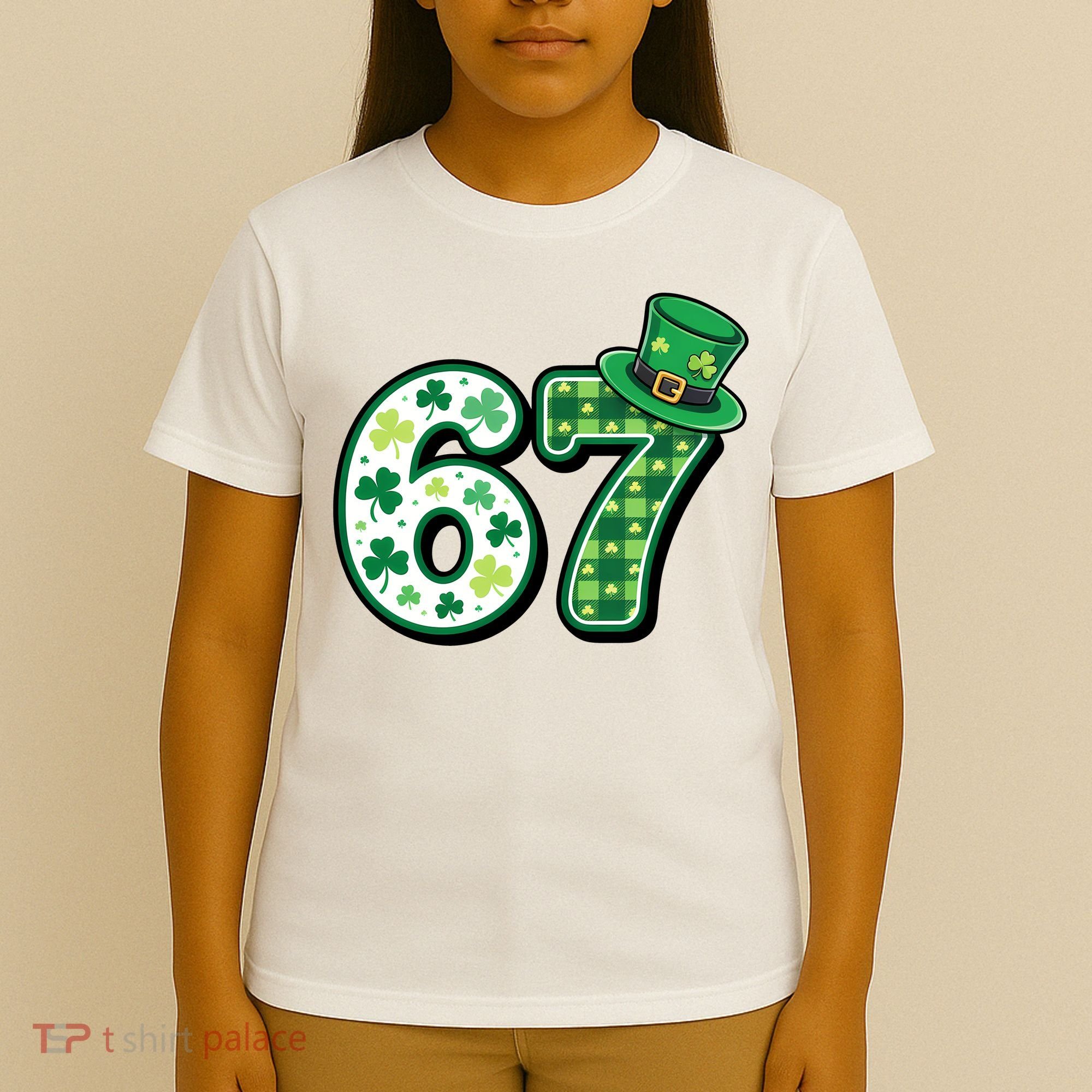 67 St Patrick's Day 6-7 Meme Funny Irish T-Shirt