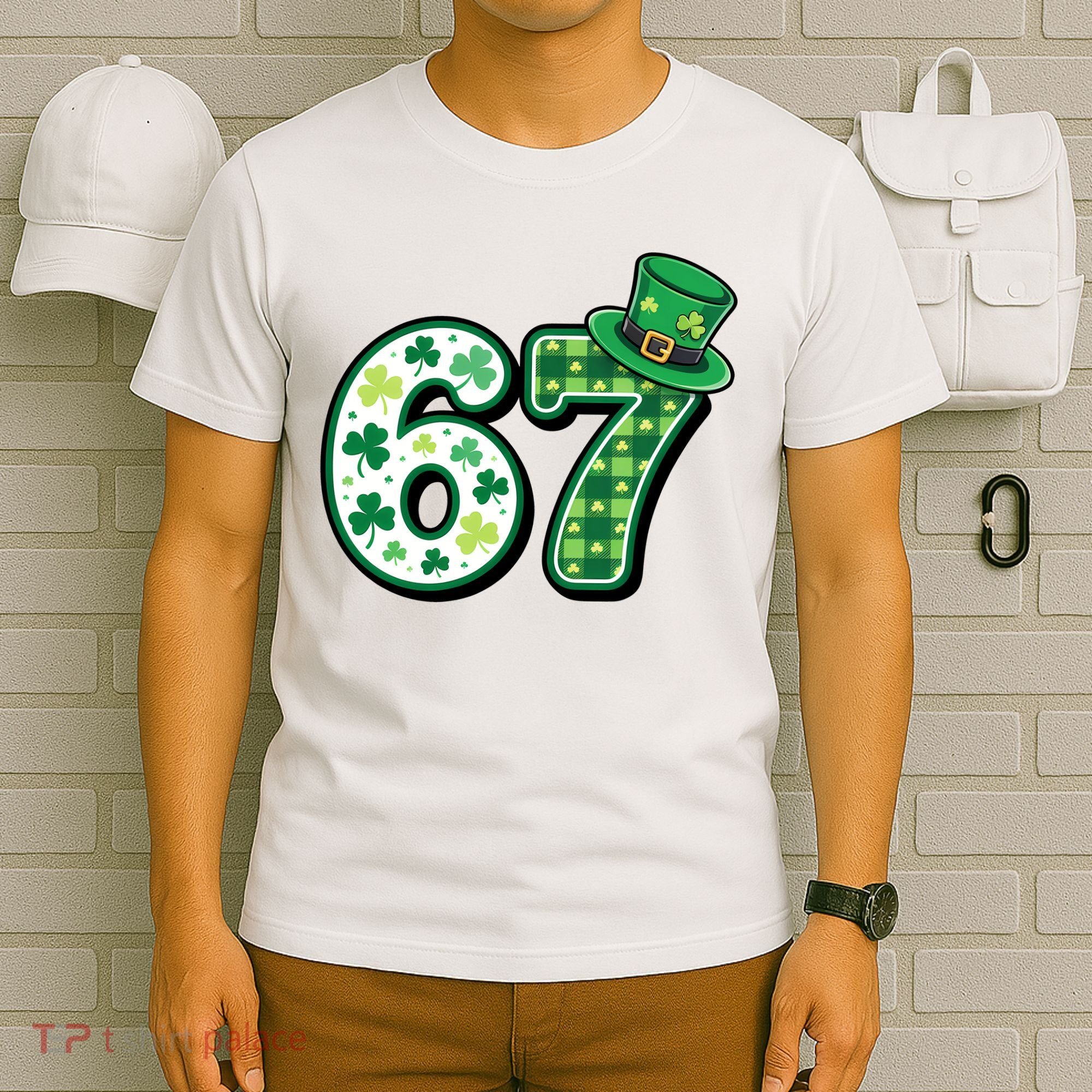 67 St Patrick's Day 6-7 Meme Funny Irish T-Shirt