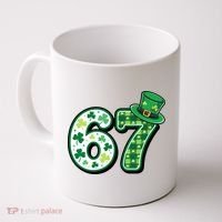 67 St Patrick's Day 6-7 Meme Funny Irish Coffee Mug thumb 0