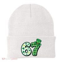 67 St Patrick's Day 6-7 Meme Funny Irish Beanie thumb 0