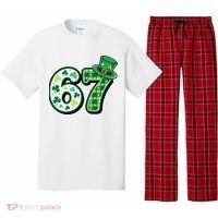 67 St Patrick's Day 6-7 Meme Funny Irish Pajama Set thumb 0