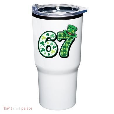 67 St Patrick's Day 6-7 Meme Funny Irish Tumbler