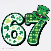 67 St Patrick's Day 6-7 Meme Funny Irish Baby Bodysuit thumb 2