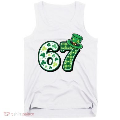 67 St Patrick's Day 6-7 Meme Funny Irish Tank Top