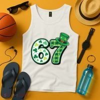 67 St Patrick's Day 6-7 Meme Funny Irish Tank Top thumb 4