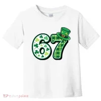 67 St Patrick's Day 6-7 Meme Funny Irish Toddler T-Shirt thumb 0
