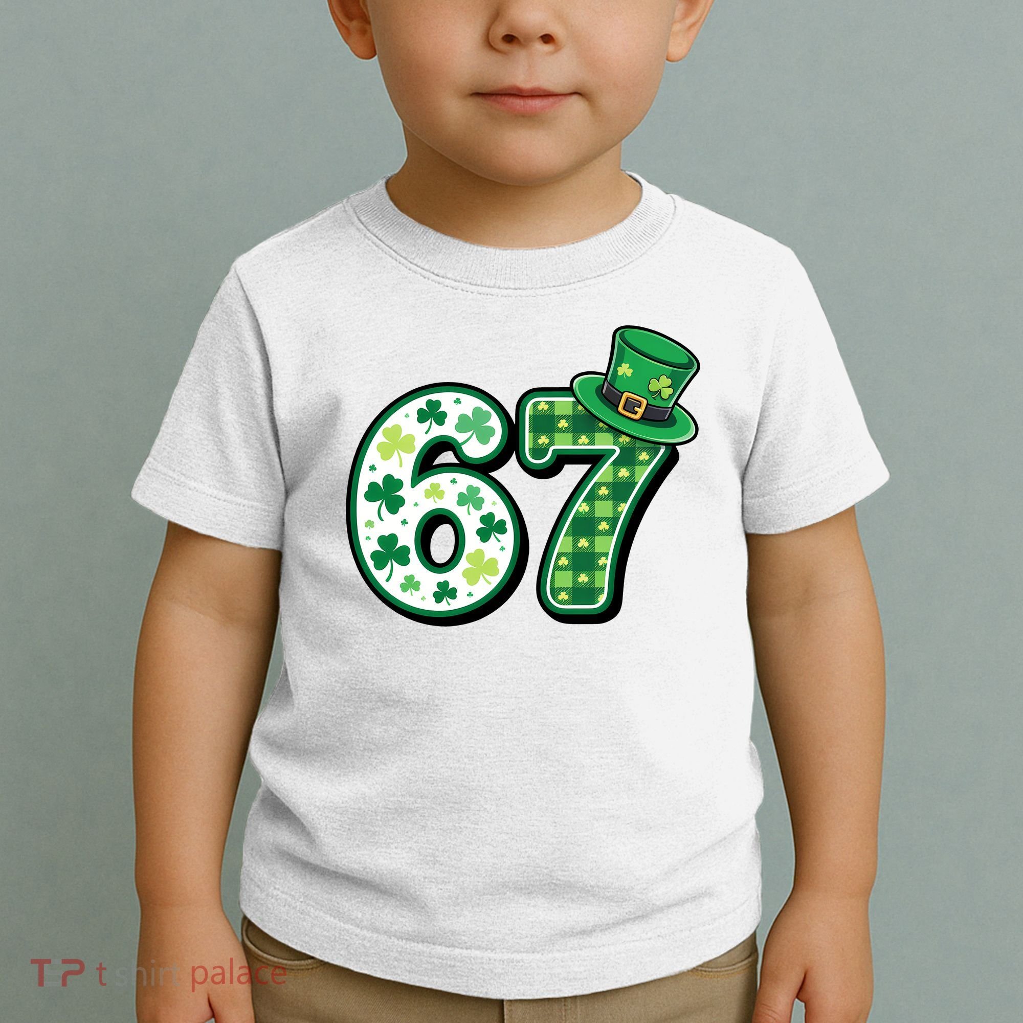 67 St Patrick's Day 6-7 Meme Funny Irish Toddler T-Shirt