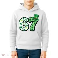 67 St Patrick's Day 6-7 Meme Funny Irish Kids Hoodie thumb 4