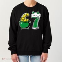 67 St Patrick’s Day Six Seven Meme Pot Of Gold Women's Sweatshirt thumb 0