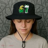 67 St Patrick’s Day Six Seven Meme Pot Of Gold Bucket Hat thumb 3