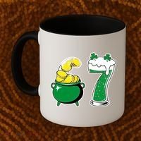 67 St Patrick’s Day Six Seven Meme Pot Of Gold Coffee Mug thumb 2