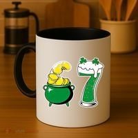 67 St Patrick’s Day Six Seven Meme Pot Of Gold Coffee Mug thumb 4
