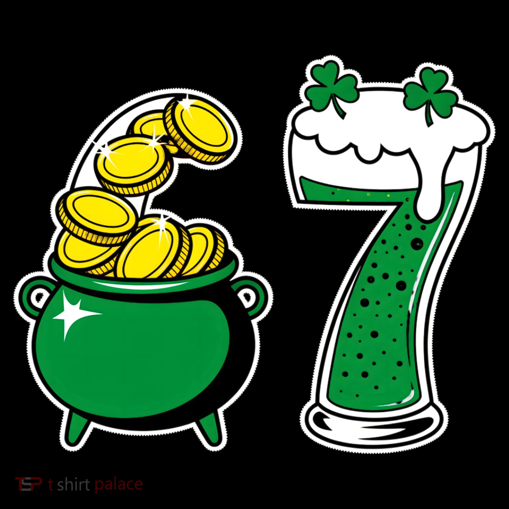 67 St Patrick’s Day Six Seven Meme Pot Of Gold Coffee Mug