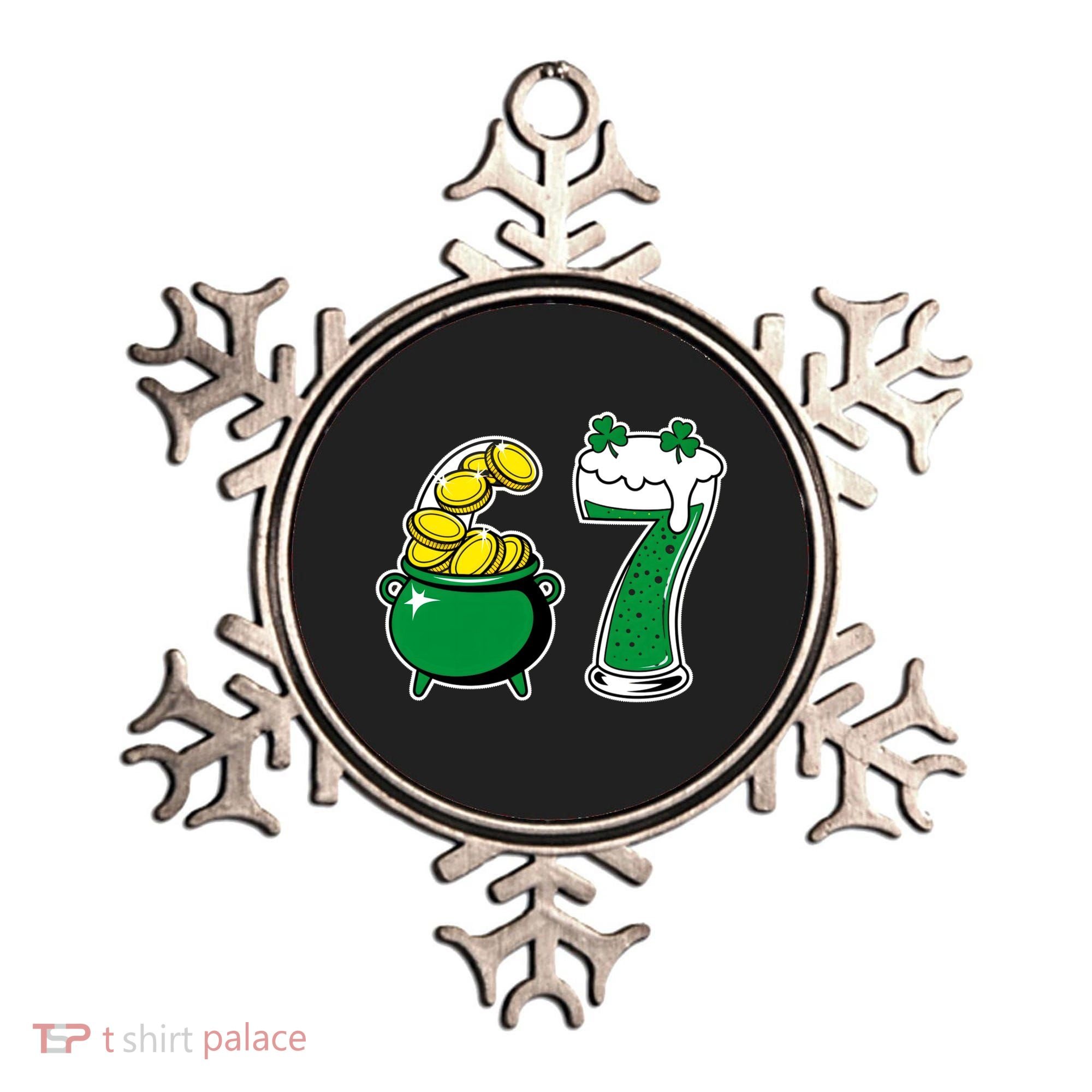 67 St Patrick’s Day Six Seven Meme Pot Of Gold Ornament