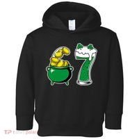 67 St Patrick’s Day Six Seven Meme Pot Of Gold Toddler Hoodie thumb 0