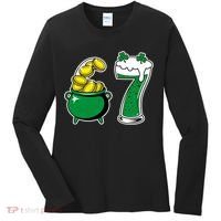 67 St Patrick’s Day Six Seven Meme Pot Of Gold Women's Long Sleeve Shirt thumb 0