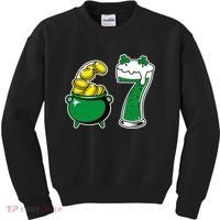 67 St Patrick’s Day Six Seven Meme Pot Of Gold Kids Sweatshirt thumb 0