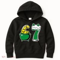 67 St Patrick’s Day Six Seven Meme Pot Of Gold Kids Hoodie thumb 0