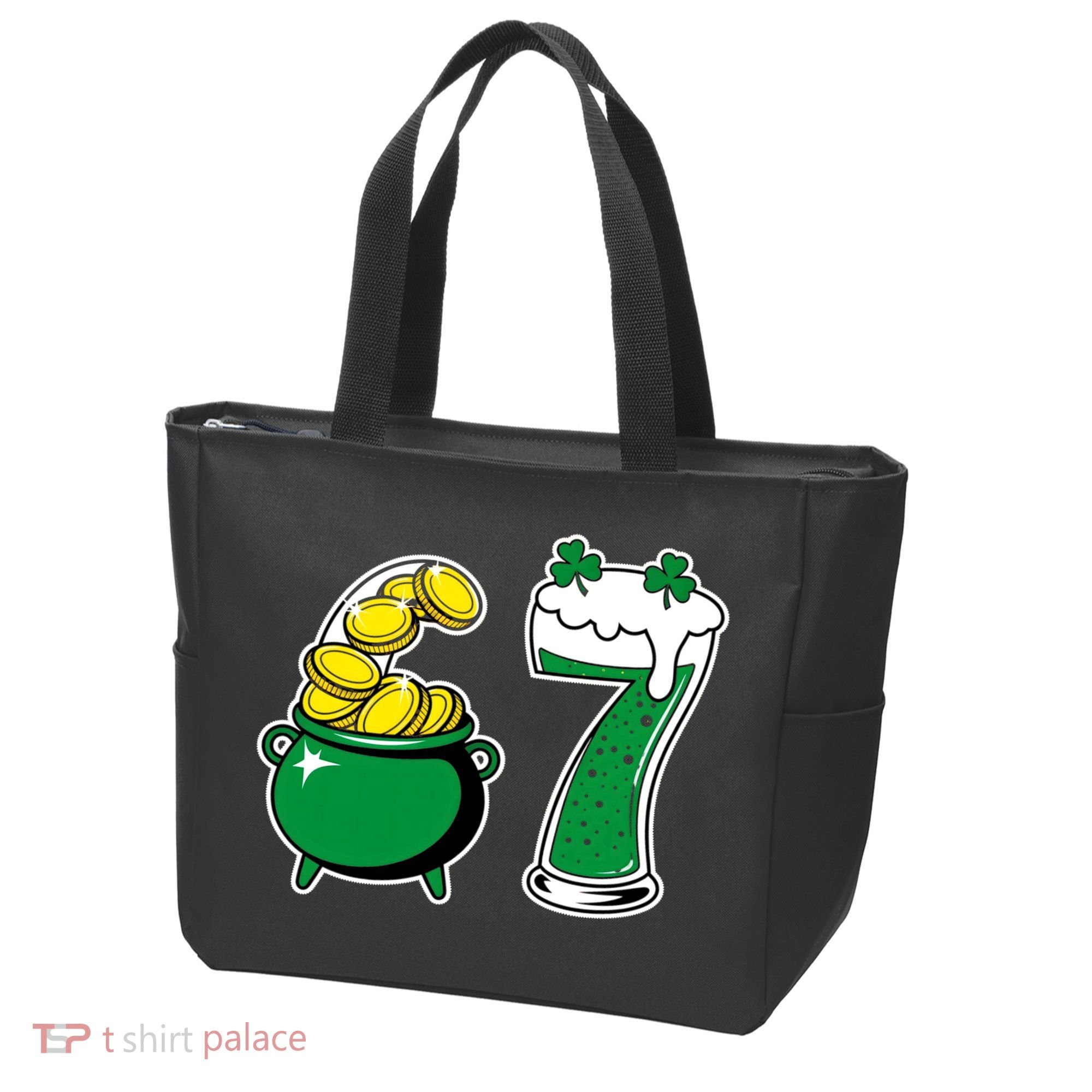 67 St Patrick’s Day Six Seven Meme Pot Of Gold Tote Bag