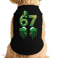 67 St Patricks Day Six Seven Doggie Tank thumb 0
