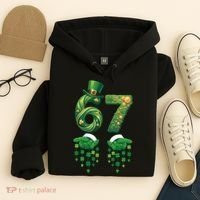 67 St Patricks Day Six Seven Hoodie thumb 4