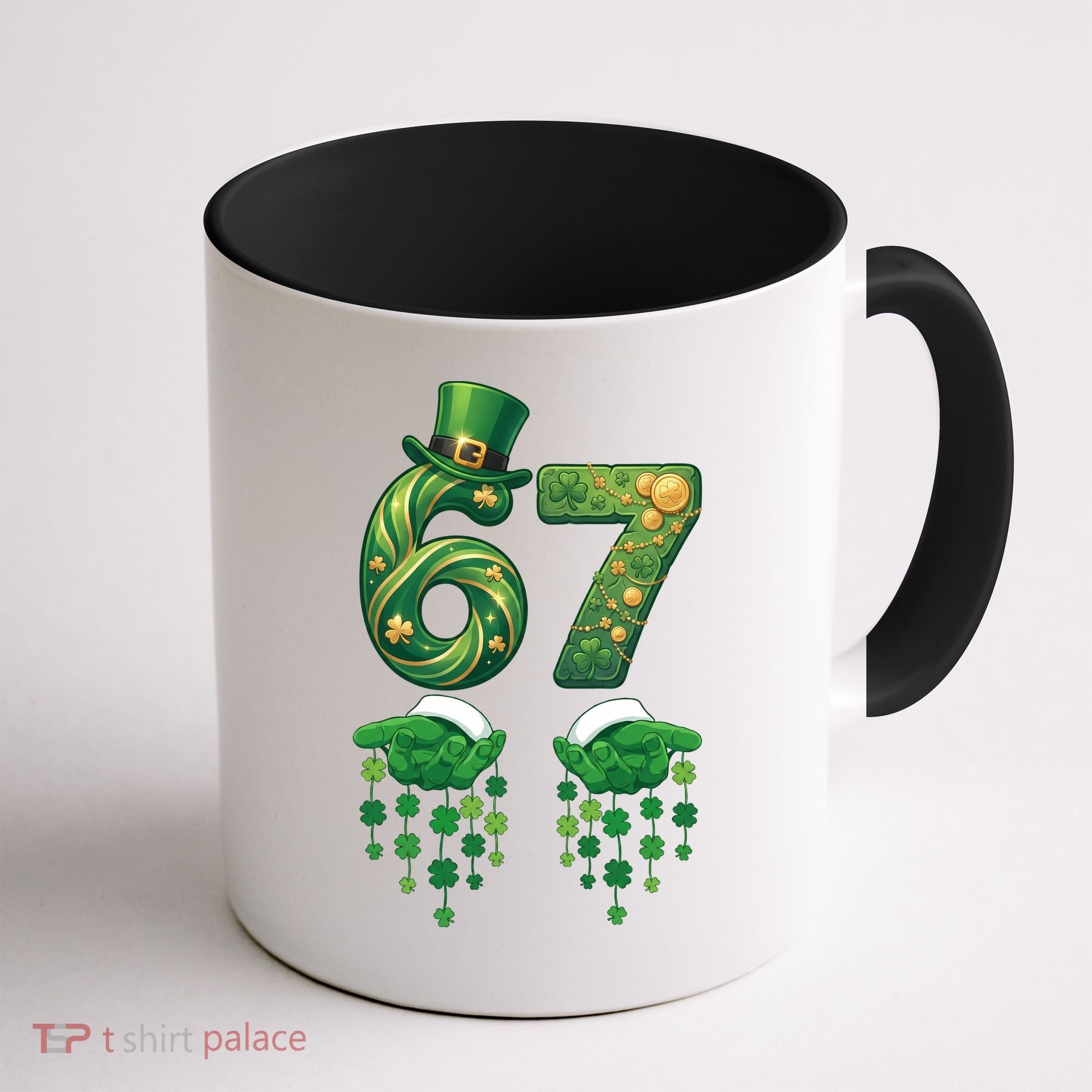 67 St Patricks Day Six Seven Coffee Mug