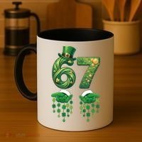 67 St Patricks Day Six Seven Coffee Mug thumb 4