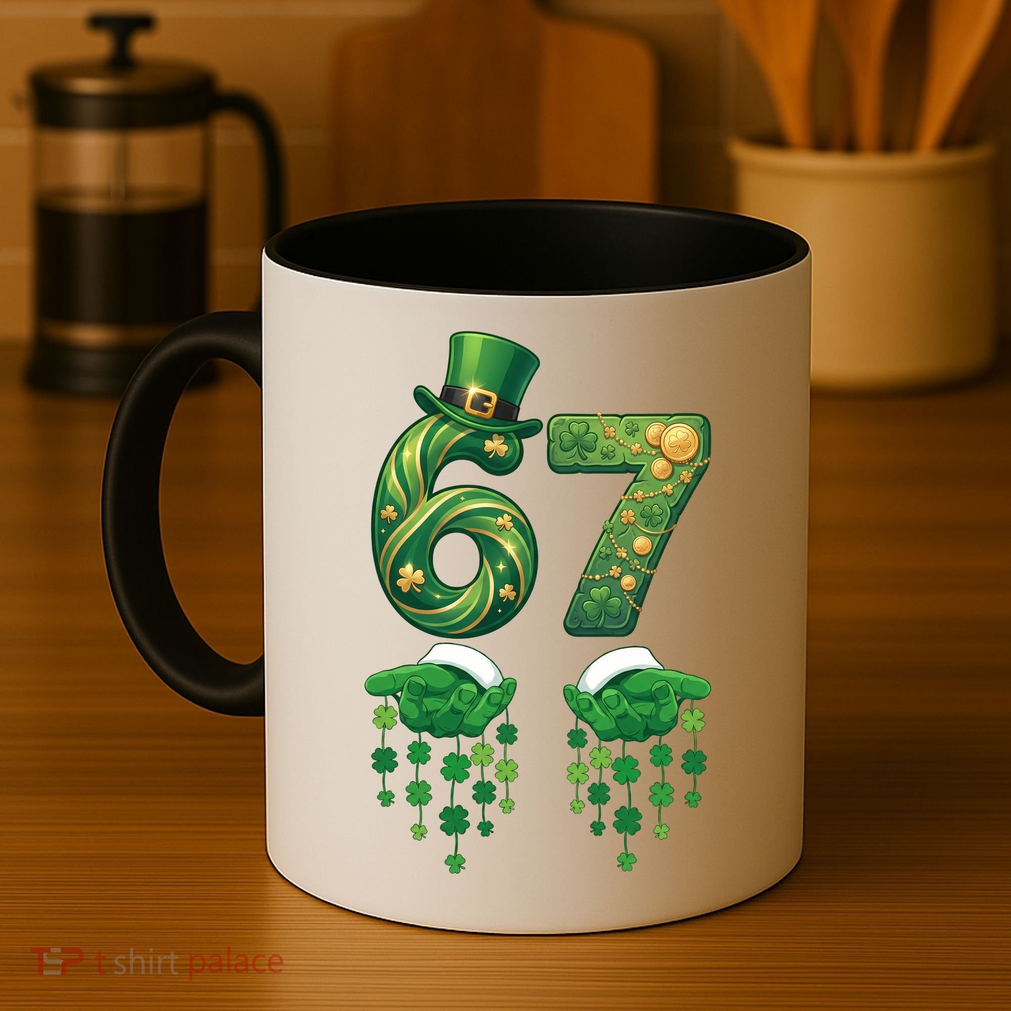 67 St Patricks Day Six Seven Coffee Mug