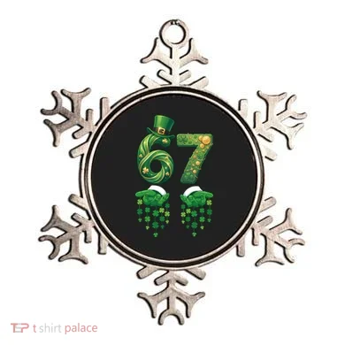 67 St Patricks Day Six Seven Ornament
