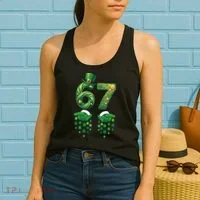 67 St Patricks Day Six Seven Women's Tank Top thumb 2