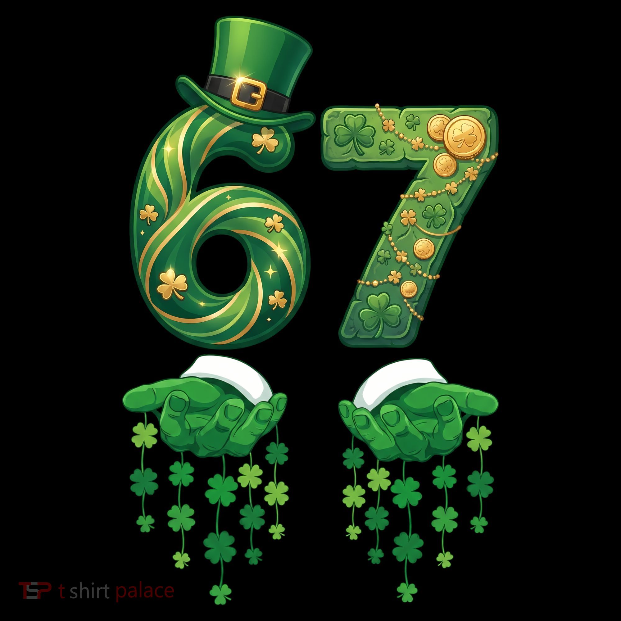 67 St Patricks Day Six Seven Toddler Hoodie