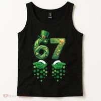 67 St Patricks Day Six Seven Tank Top thumb 2